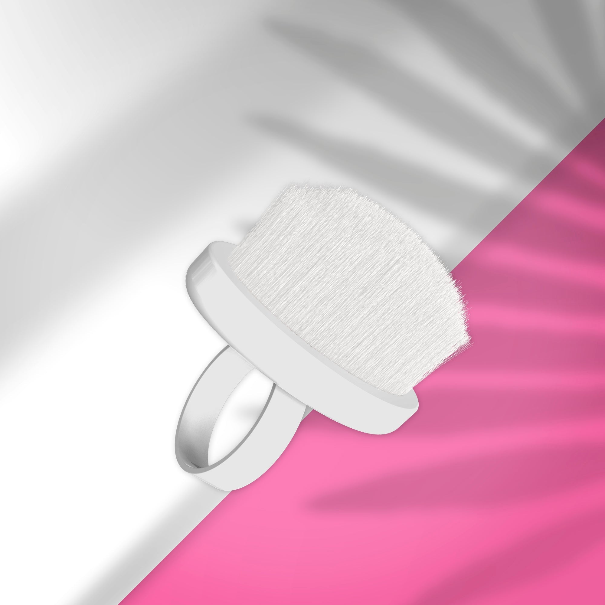 Cepillo-Anillo Para Manicura Para Eliminar El Polvo EXPERT 03 Mini (10 Uds)