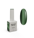 NAILSOFTHEDAY Korean Cat Eye 17 – esmalte semipermanente efecto ojo de gato verde, 10 ml.