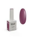 NAILSOFTHEDAY Let's Special Cold Marsala: esmalte semipermanente burdeos claro para uñas que cubre una capa, 10 ml
