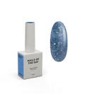 NAILSOFTHENIGHT Reflective base 05 - base reflectante de camuflaje con destellos holográficos (azul profundo), 10 ml