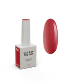 NAILSOFTHEDAY Color Top Vitrage 07 — top coat vitral burdeos profundo y semitransparente sin capa pegajosa para uñas, 10 ml.