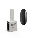 NAILSOFTHEDAY Color Top Vitrage 09 — top coat vitral negro semitransparente sin capa pegajosa para uñas, 10 ml.