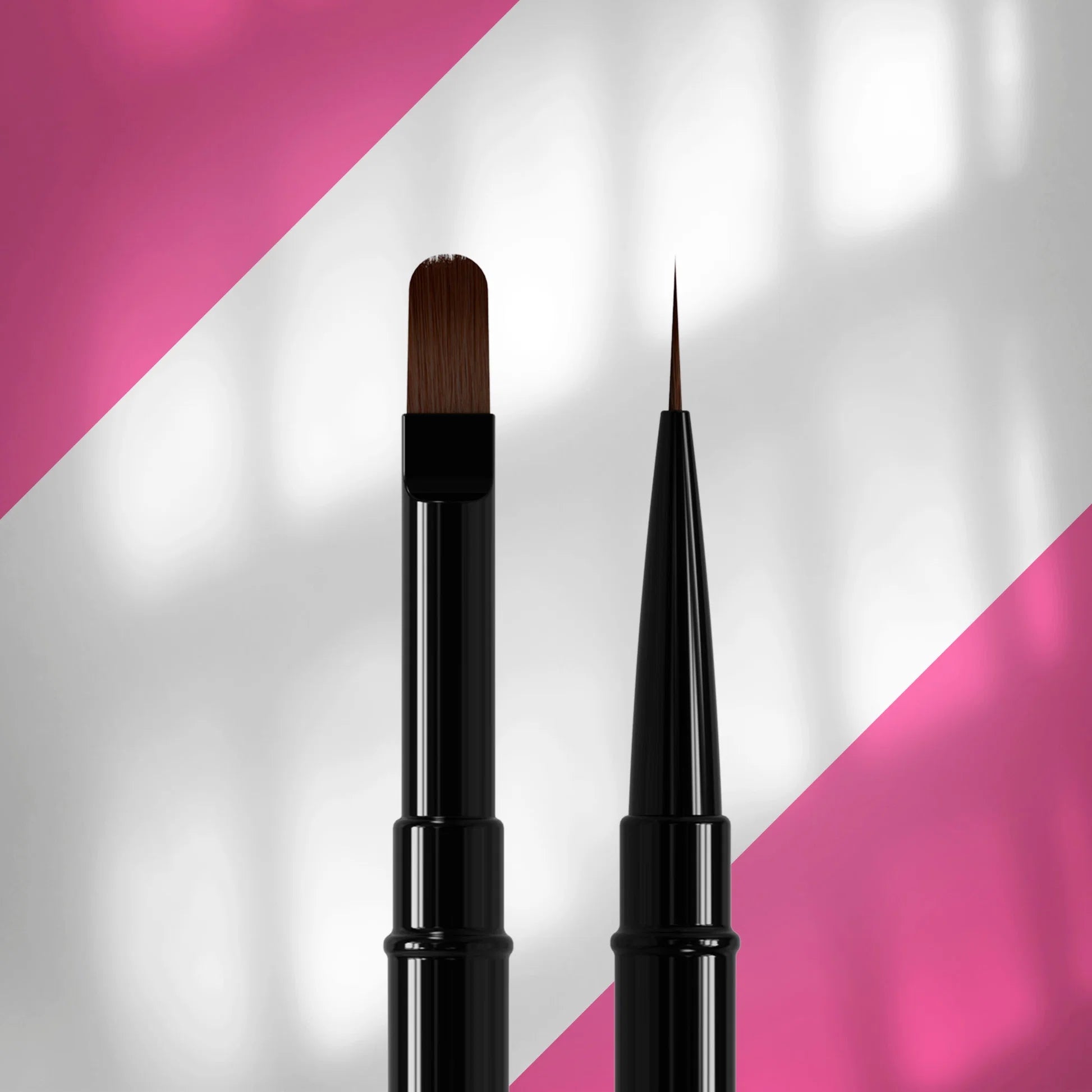 STALEKS  Pincel de doble punta EXPERT liner 10 mm / para gel 11 mm