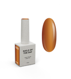 NAILSOFTHEDAY Color Top/Vitrage 14 — Top Coat Vitrage Caramelo Semitransparente, 10 ml