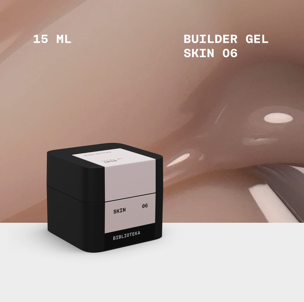 BIBLIOTEKA Builder Gel № 06 Skin - Beige cálido