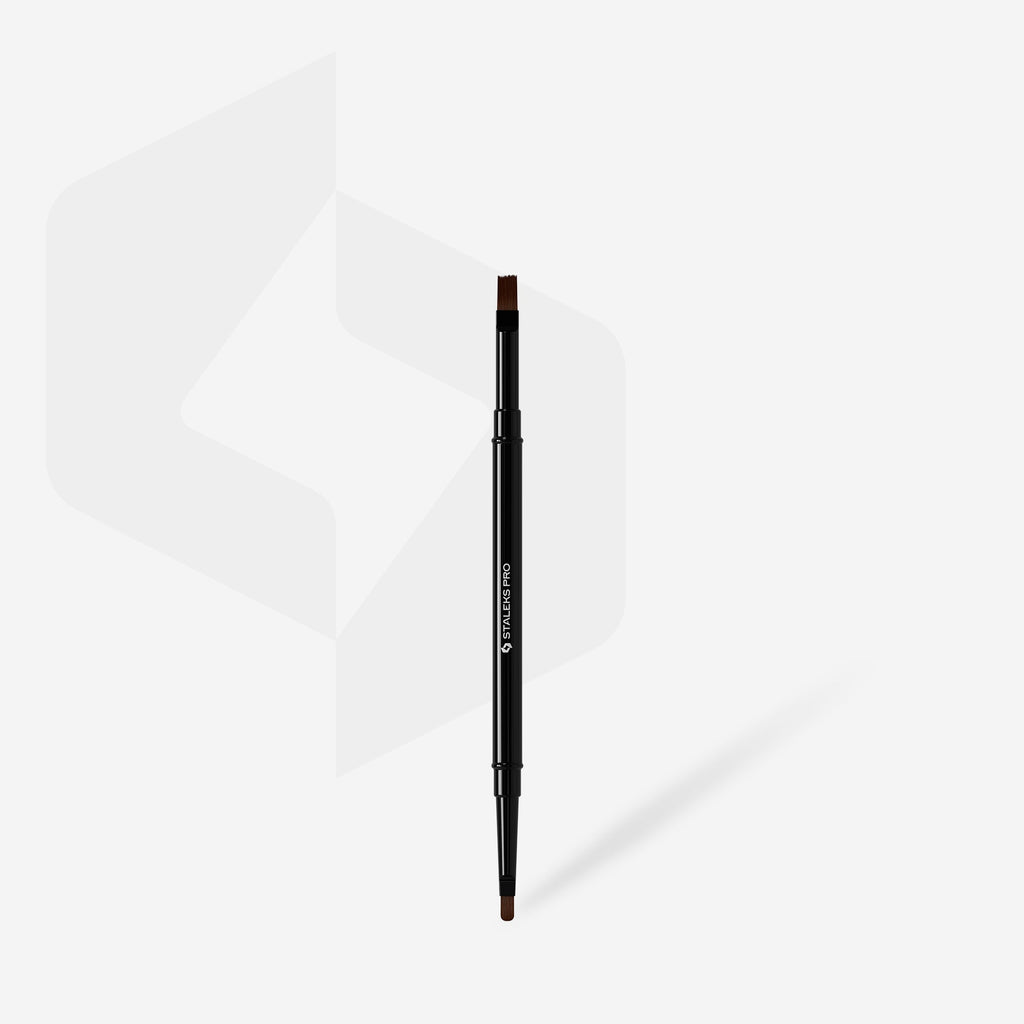 Pincel Doble Cara Para Gel EXPERT 7 Mm / Para Gel 10 Mm