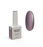 NAILSOFTHEDAY Color Top/Vitrage 16 — Top Coat Vitrage Ciruela Empolvada Semitransparente, 10 ml