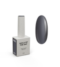 NAILSOFTHEDAY Color Top/Vitrage 18 — Top Coat Vitrage Grafito Gris-Negro Semitransparente, 10 ml