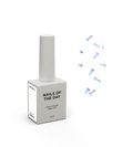 NAILSOFTHEDAY FUN! top 01 — top para uñas con decoración artística holográfica, sin capa pegajosa, 10 ml