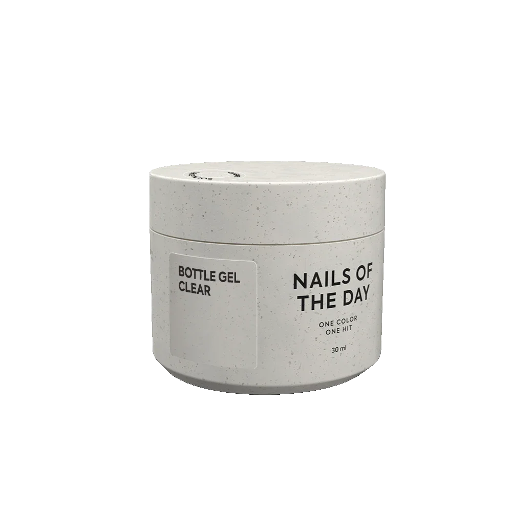 NAILSOFTHEDAY Bottle gel clear – gel transparente ultrafuerte, 10 ml