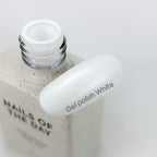 NAILSOFTHEDAY Let's Special White: esmalte semipermanente l blanco especial que se superpone en una capa, 10 ml