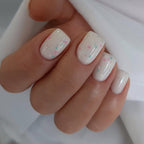 NAILSOFTHEDAY Potal base 28 - base de leche con purpurina neón, 10 ml
