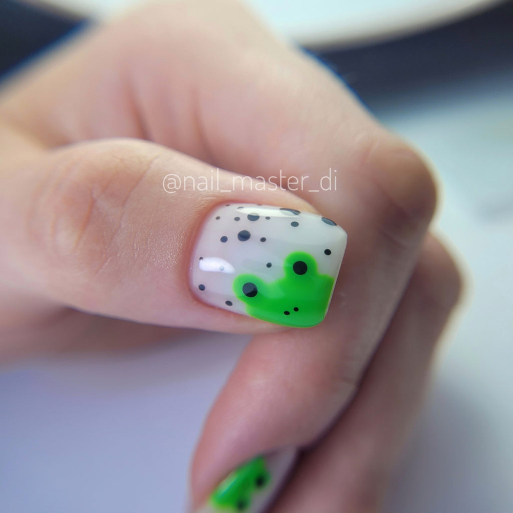 NAILSOFTHEDAY Let's Special Green: un esmalte semipermanente verde especial que se superpone en una capa, 10 ml