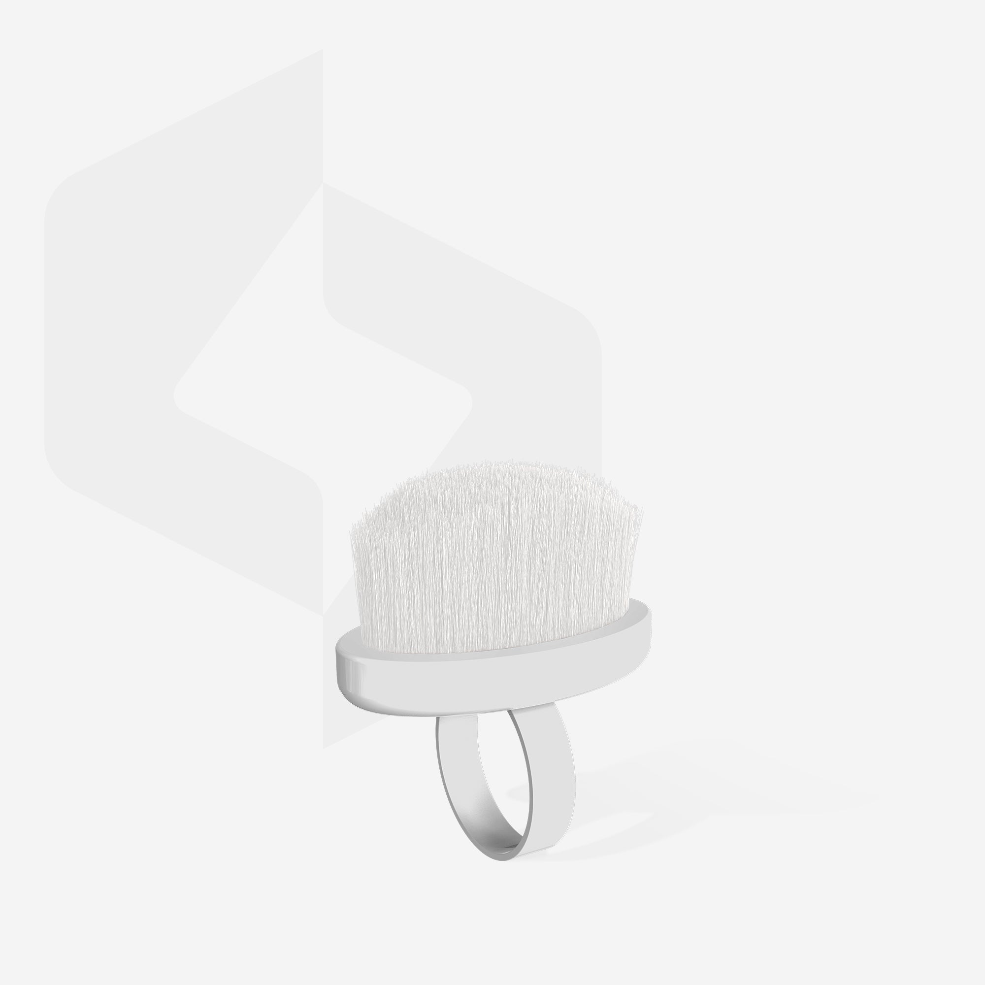 Cepillo-Anillo Para Manicura Para Eliminar El Polvo EXPERT 03 Mini (10 Uds)