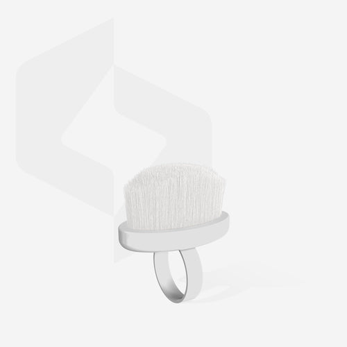 Cepillo-Anillo Para Manicura Para Eliminar El Polvo EXPERT 03 Mini (10 Uds)