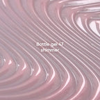 NAILSOFTHEDAY Bottle Gel 47 Shimmer — gel ultrarresistente rosa lechoso con shimmer rosa para reforzar las uñas, 10 ml