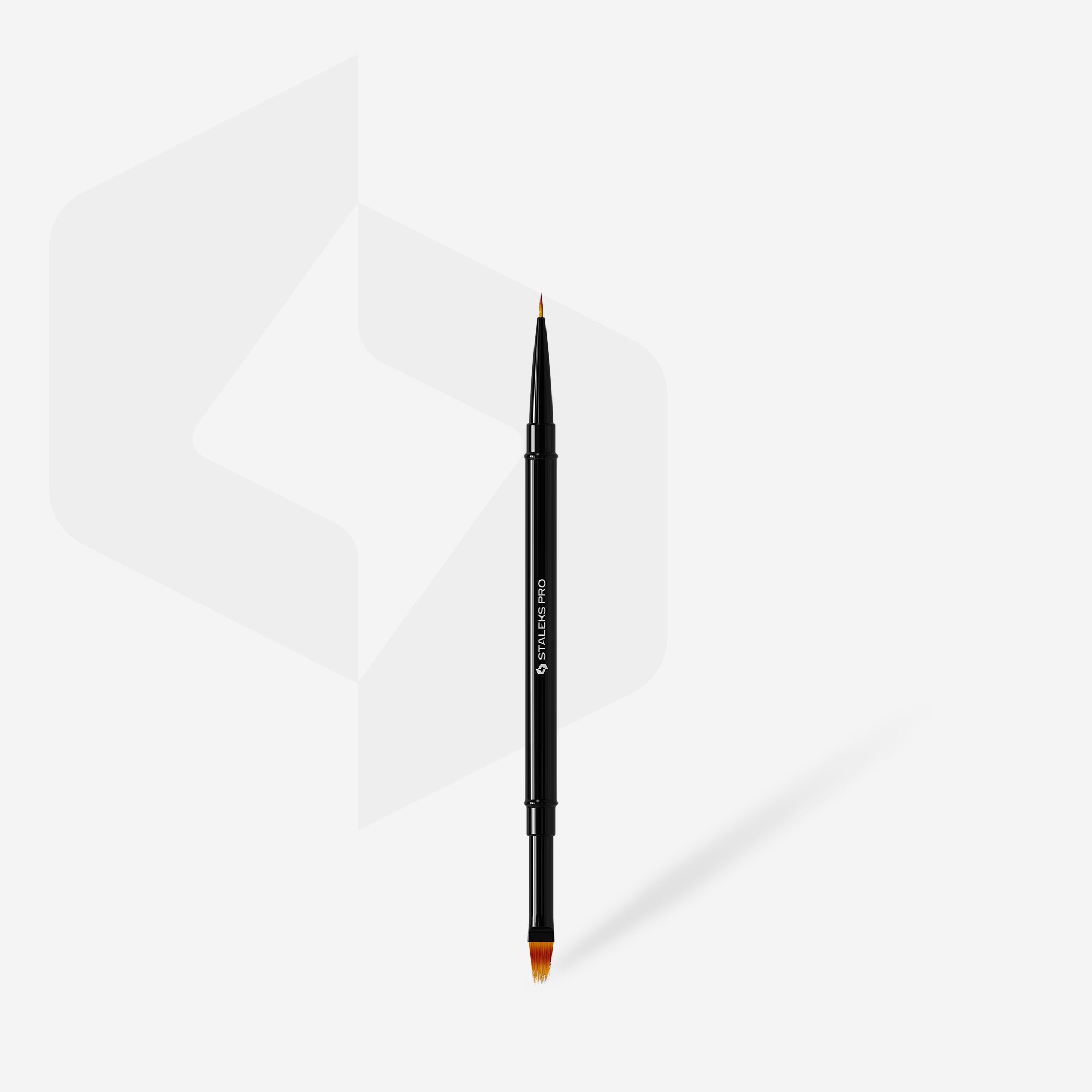 Pincel De Doble Cara EXPERT Liner 7 Mm / Para Degradado 11 Mm
