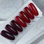 NAILSOFTHEDAY Let's Special Marilyn: esmalte semipermanente de uñas color sangre  que cubre en una capa, 10 ml