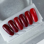 NAILSOFTHEDAY Let's Special Madonna: esmalte semipermanente de uñas con purpurina roja que cubre una capa, 10 ml