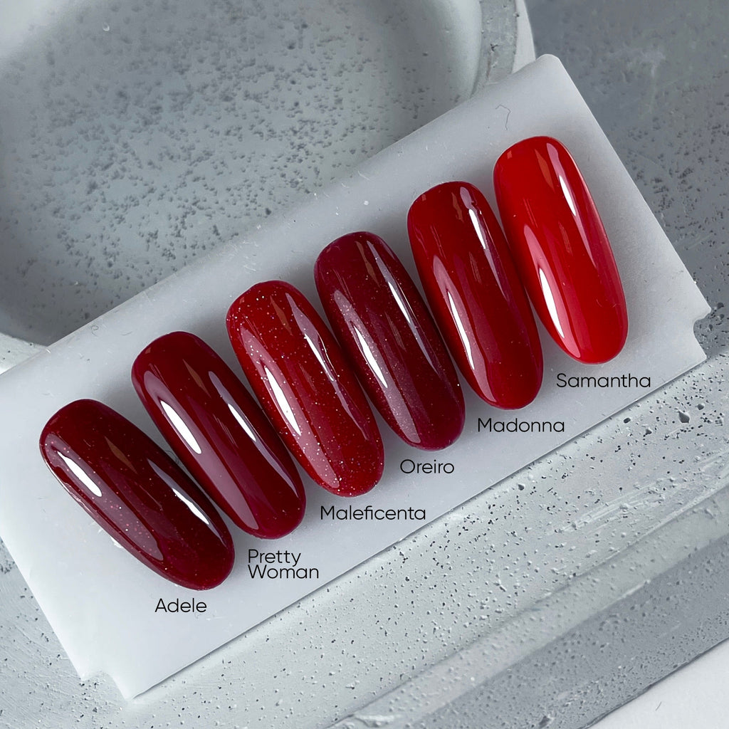NAILSOFTHEDAY Let's Special Samantha — esmalte semipermanente de uñas  rojo que cubre una capa, 10 ml