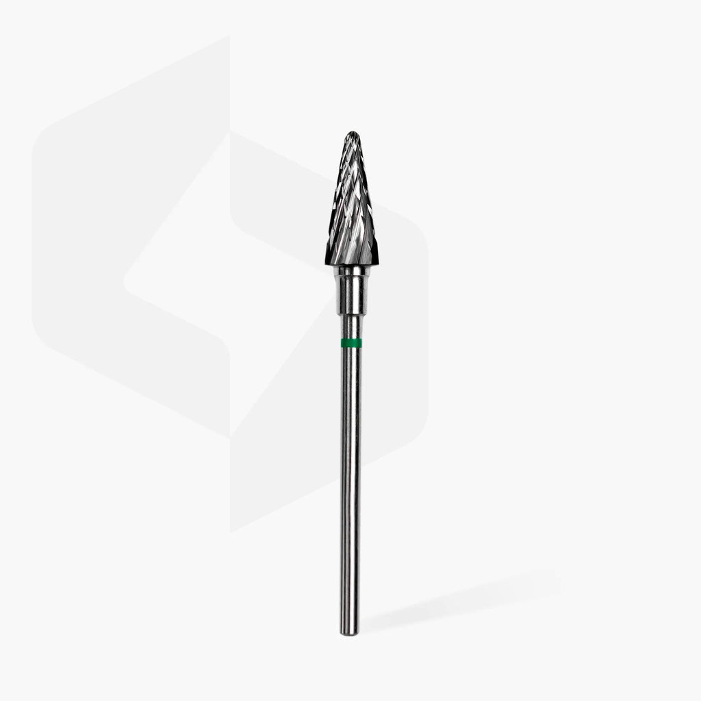 Fresa de carburo Cono. Verde, 6mm. FT71G060/14
