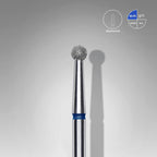 Fresa de diamante Bola. Azul, 2.7mm. FA01B027