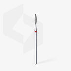 Fresa de diamante Llama. Roja, 2.1mm. FA10R021/8