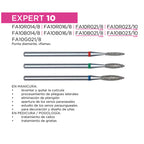 Fresa de diamante Llama. Roja, 2.1mm. FA10R021/8