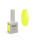 NAILSOFTHEDAY Gel Polish Solar 230 — esmalte semipermanente amarillo neón con cobertura en una sola capa, 10 ml