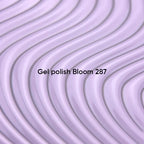 NAILSOFTHEDAY Gel polish Bloom 287 — delicado tono lila con cobertura total en una sola capa, 10 ml.