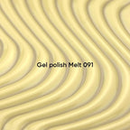 NAILSOFTHEDAY Gel polish Melt 091 — delicado tono amarillo con cobertura total en una sola capa, 10 ml.