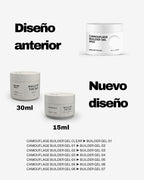 NAILSOFTHEDAY Builder Gel 01 — gel transparente para extensiones de uñas, 15 ml