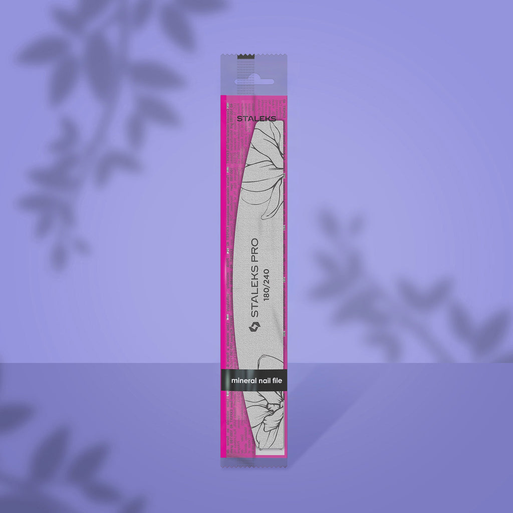 Lima Mineral Curva Para Uñas EXPERT 40 Grano 180/240