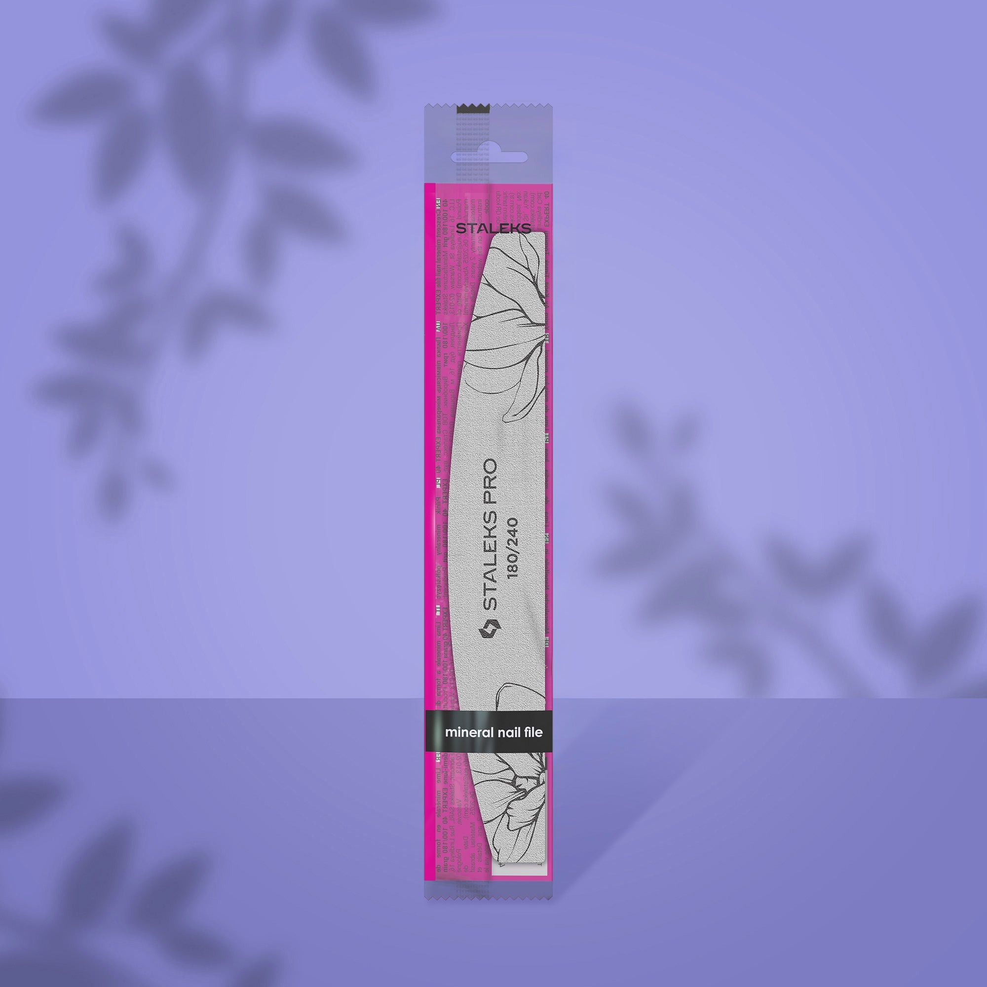 Lima Mineral Curva Para Uñas EXPERT 40 Grano 180/240
