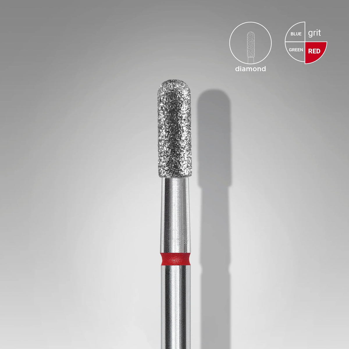 STALEKS EXPERT Fresa diamantada cilindro redondeado,  2,3 × 6,5