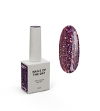 NAILSOFTHENIGHT Reflective base 11 — base reflectante de camuflaje con brillo, 10 ml