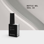 BIBLIOTEKA Bottle Gel №03 Veil – gel lechoso, 10 ml
