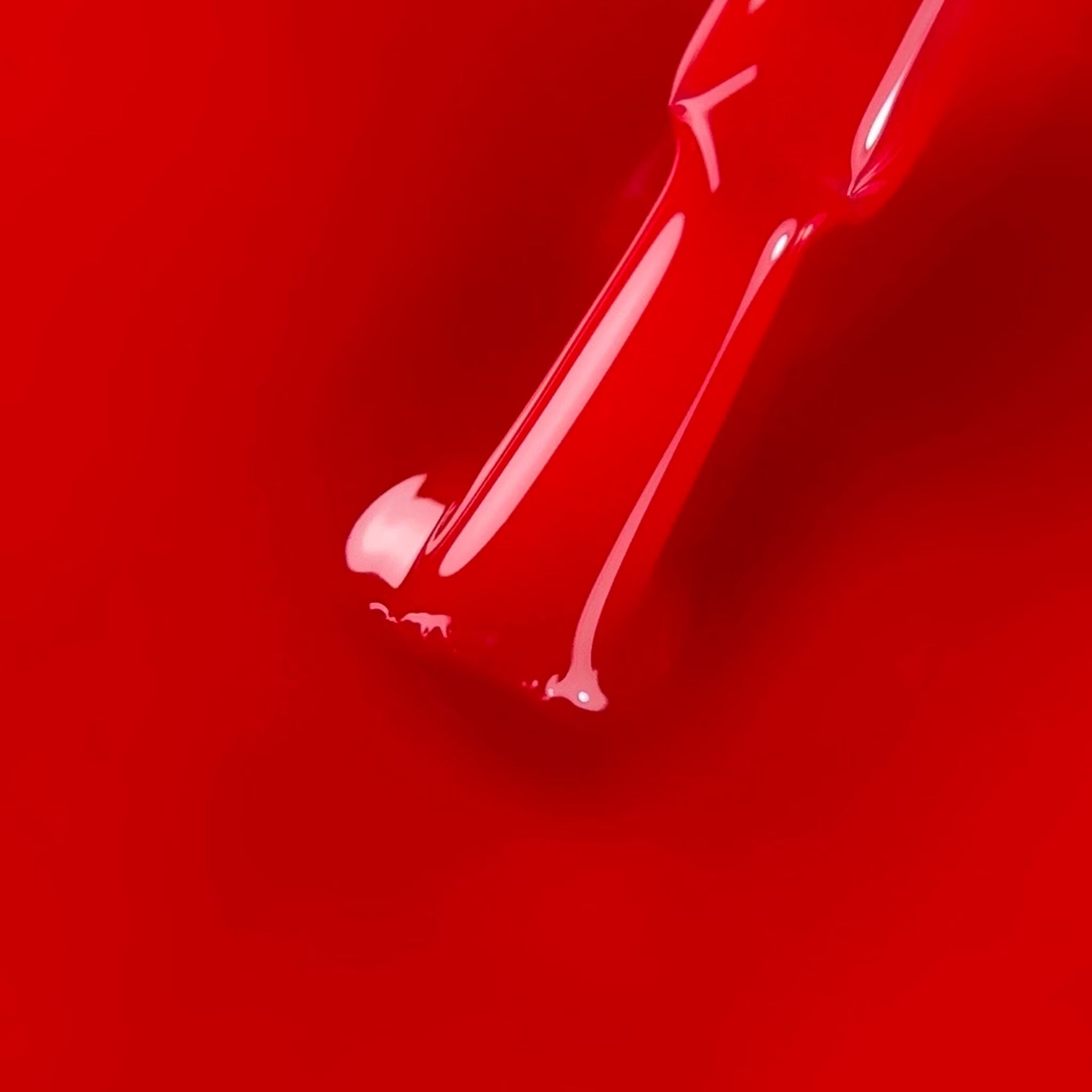BIBLIOTEKA Bottle Gel Red — Rojo, 10 ml