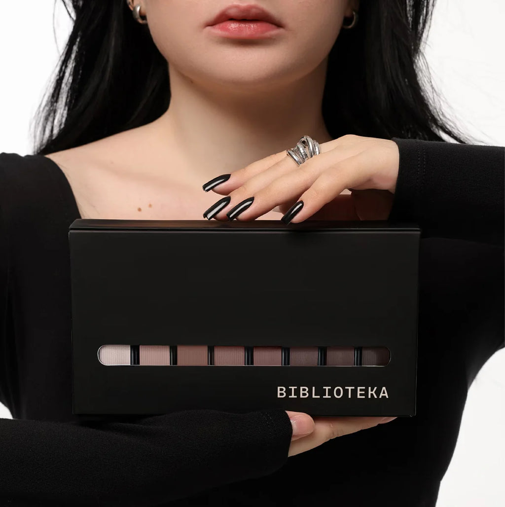 BIBLIOTEKA Set de esmaltes MONO BROWN Nº 33-40