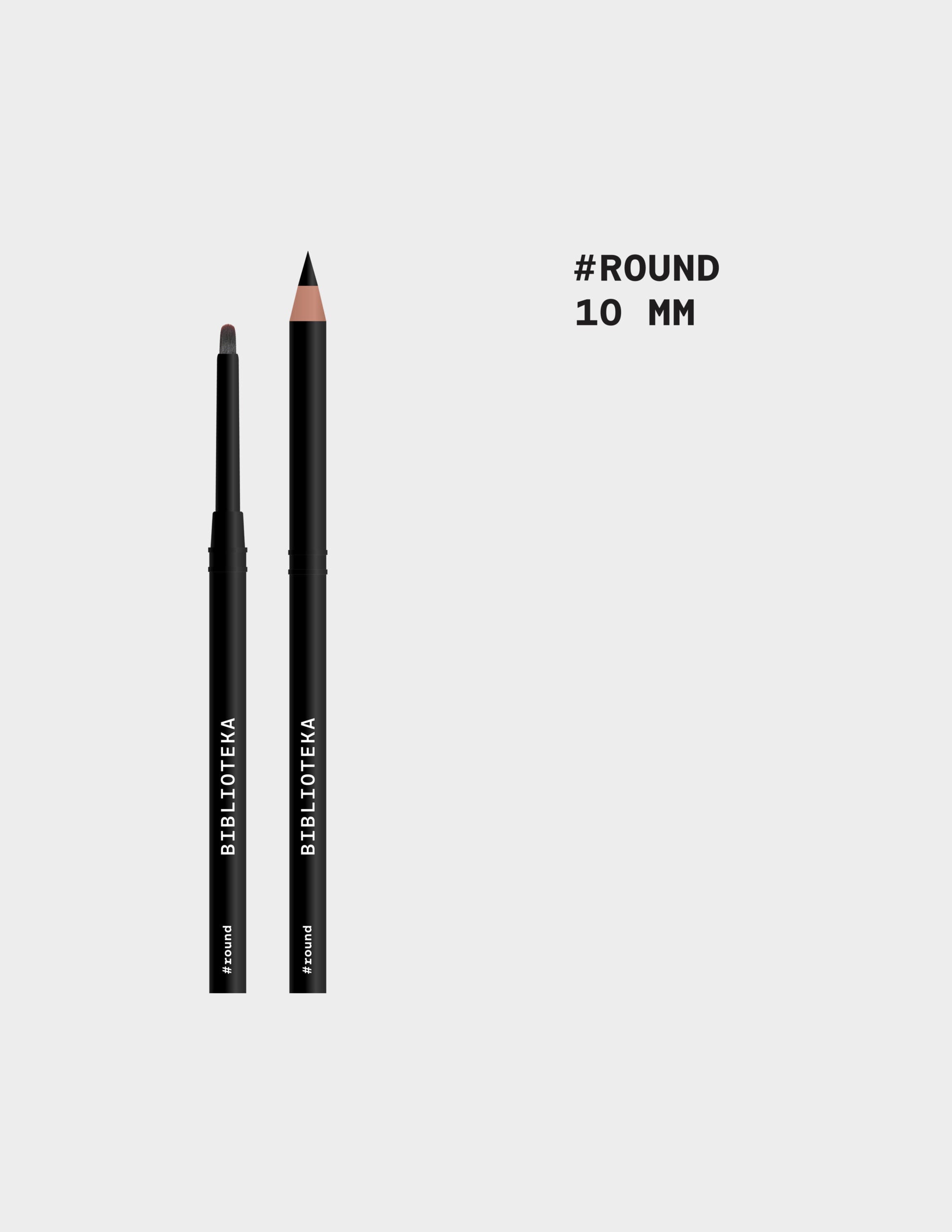 BIBLIOTEKA Pincel #round, 10 mm