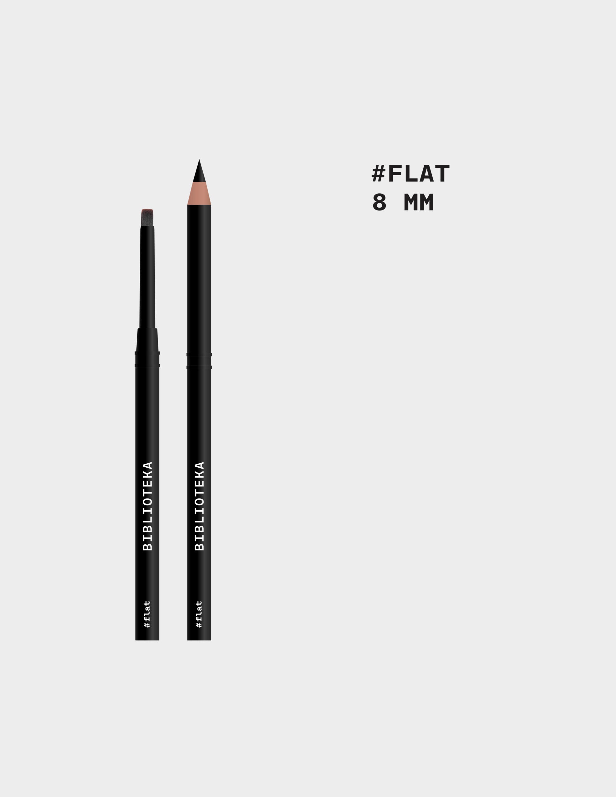BIBLIOTEKA Pincel #flat, 8 mm