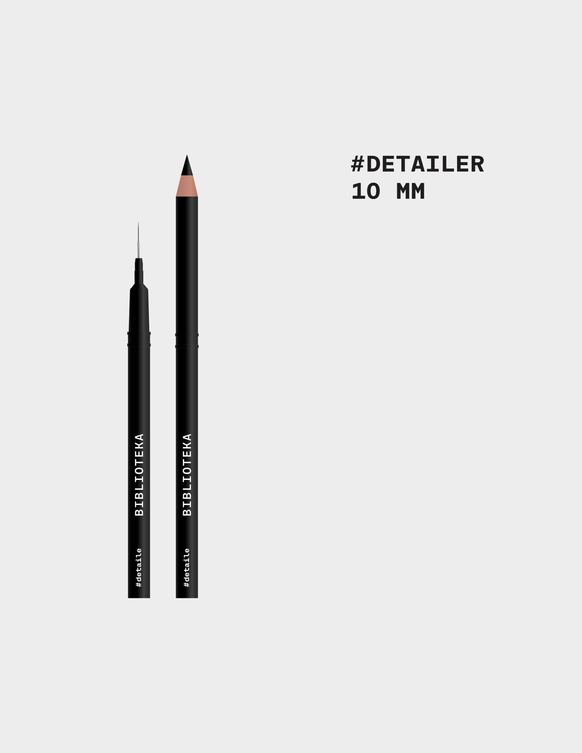 BIBLIOTEKA Pincel #detailer, 10 mm