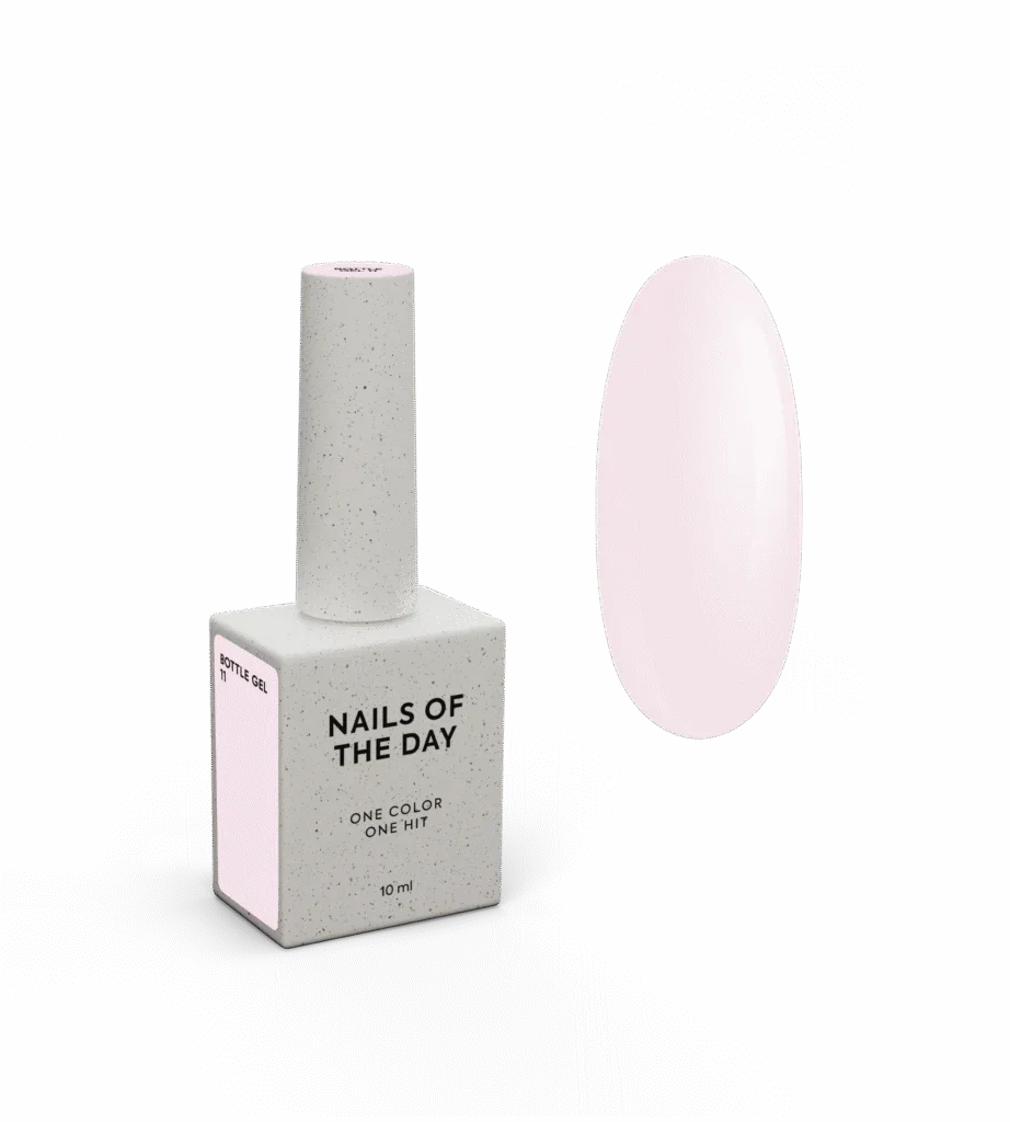 NAILSOFTHEDAY Bottle gel 11 — gel ultrafuerte para uñas, 10 ml