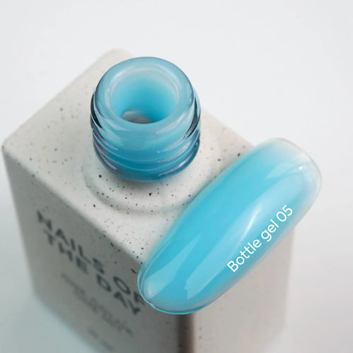 NAILSOFTHEDAY Bottle gel 05 – gel súper fuerte (azul cielo), 10 ml