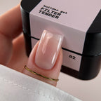 BIBLIOTEKA Builder Gel n.º 02 Tender FILTER - Rosa beige cálido