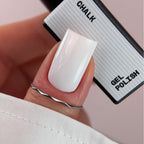 BIBLIOTEKA Esmalte semipermanente Nº 52 Chalk — gris claro, 10 ml