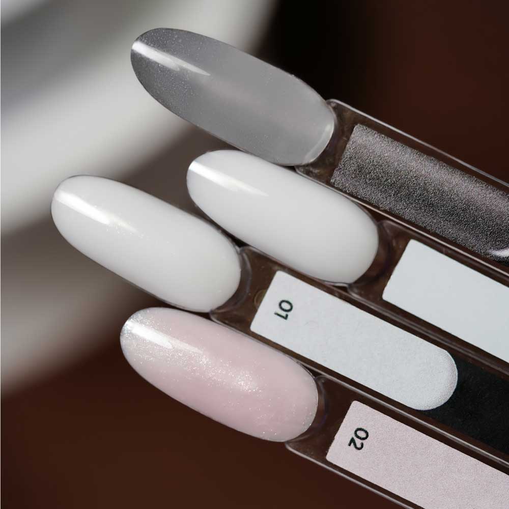 NAILSOFTHEDAY Polygel Clear— Polygel de grano fino, transparente 30 g