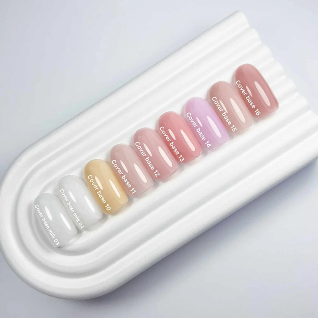 Nailsoftheday Cover base NEW Formula 14 —  base camuflaje en tono lila para uñas, 10 ml