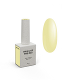Nailsoftheday Cover base NEW Formula 17  - base camuflaje de color suave limón, para uñas, 10 ml