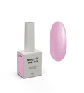 Nailsoftheday Cover base NEW Formula 27 — rosa con shimmer plateado, con un tono rosa frío más intenso, una base camuflaje para uñas, 10 ml.